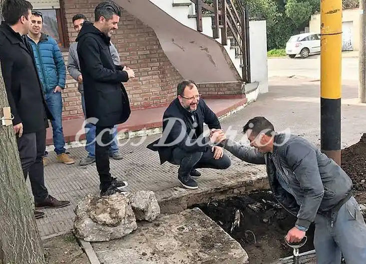 Las obras de Necochea no se detienen