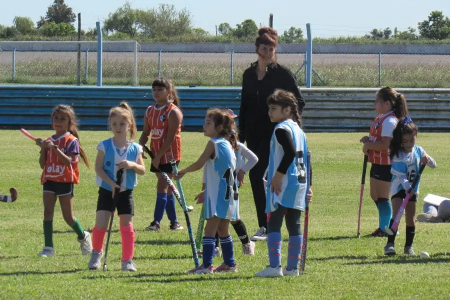 Encuentro de Hockey Femenino en Atletico