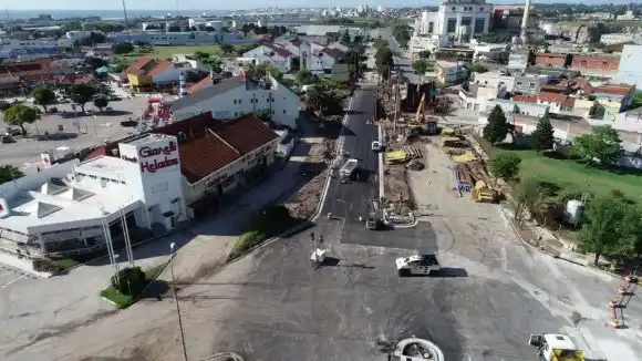 Avanza la obra de entubado en el arroyo del Barco