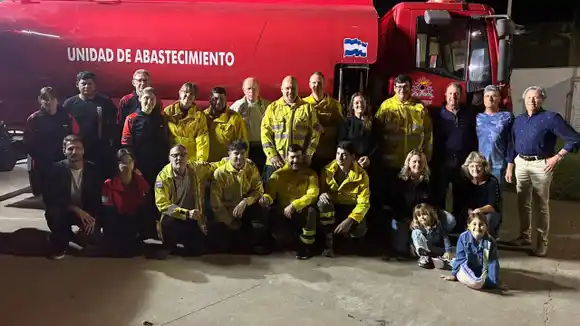 Los Bomberos Voluntarios de San Vicente celebraron los 40 años de su organización