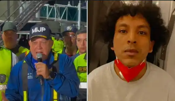 Diosdado Cabello confirma que LEITO OFICIAL está entre los deportados que llegaron el #28Mar (+Videos)