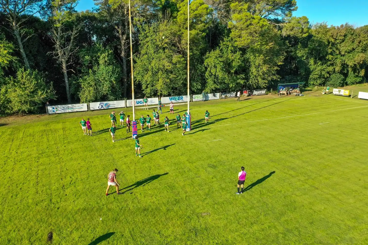 El country del Jockey recibe a un partido clave en la lucha del local por seguir bien arriba. Foto gentileza: Javier Leali.