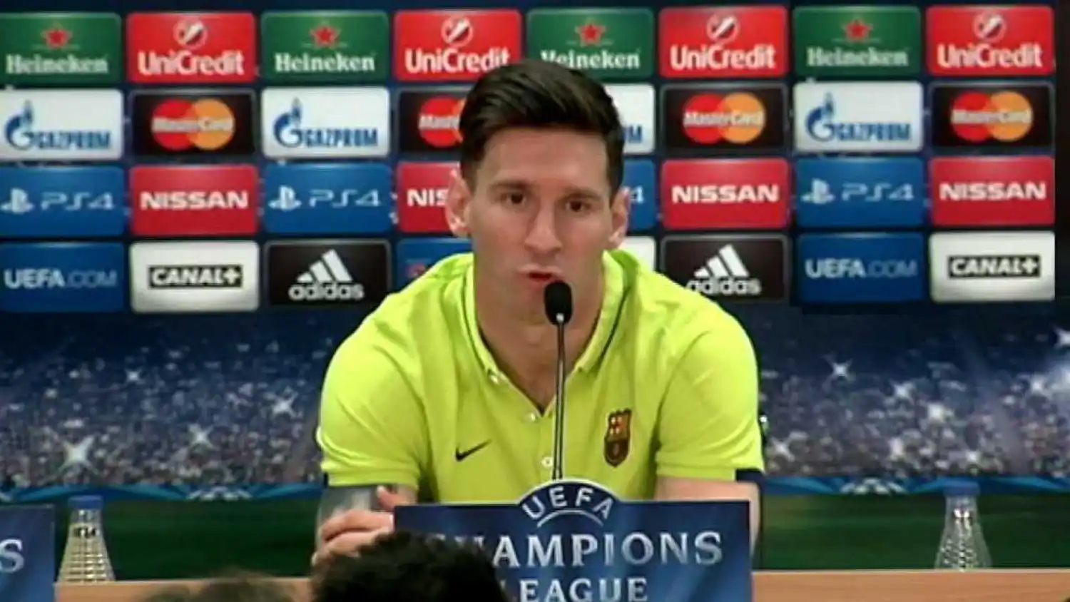 Messi dará una conferencia de prensa en Barcelona después de cuatro años