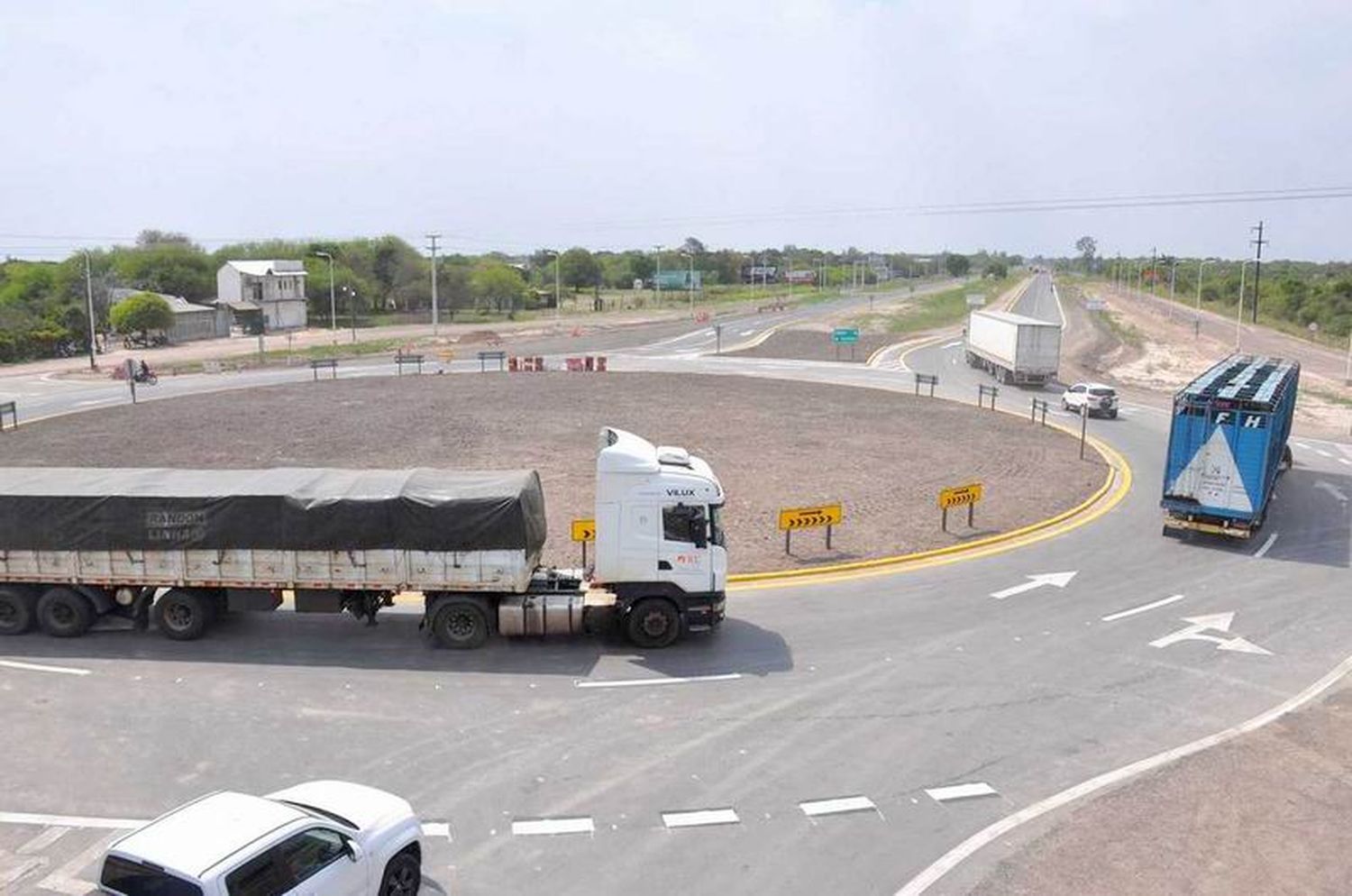 El Gobierno nacional dispuso reactivar solo 
8 obras de las 50 que paralizaron en la provincia