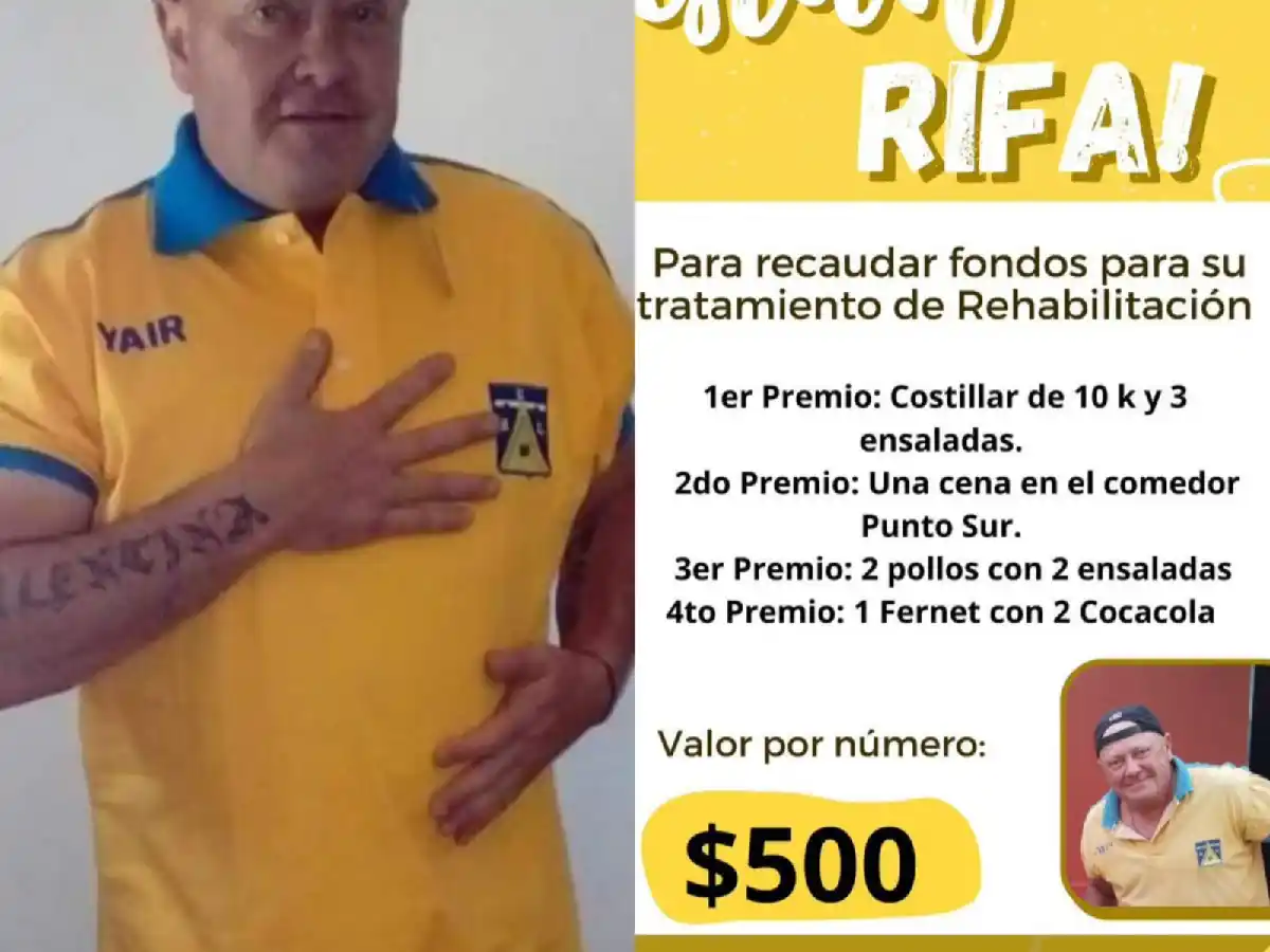 Familiares de Edel Pablos realizan una rifa para afrontar un costoso tratamiento de rehabilitación