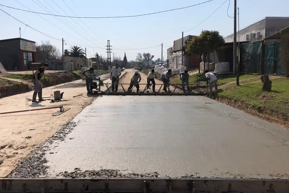 Avanzan dos obras que conectarán los bulevares con los barrios de zona sur