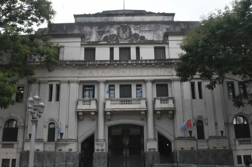 La audiencia se realizó en los tribunales de Santa Fe.