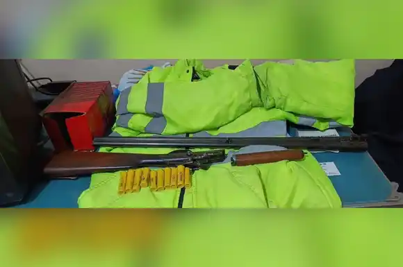 Secuestraron una escopeta a un rafaelino en un control vehicular sobre RP10