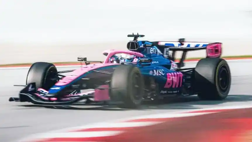 Franco Colapinto, tras su gran primer día de pruebas con el nuevo Alpine: “Es muy emocionante”