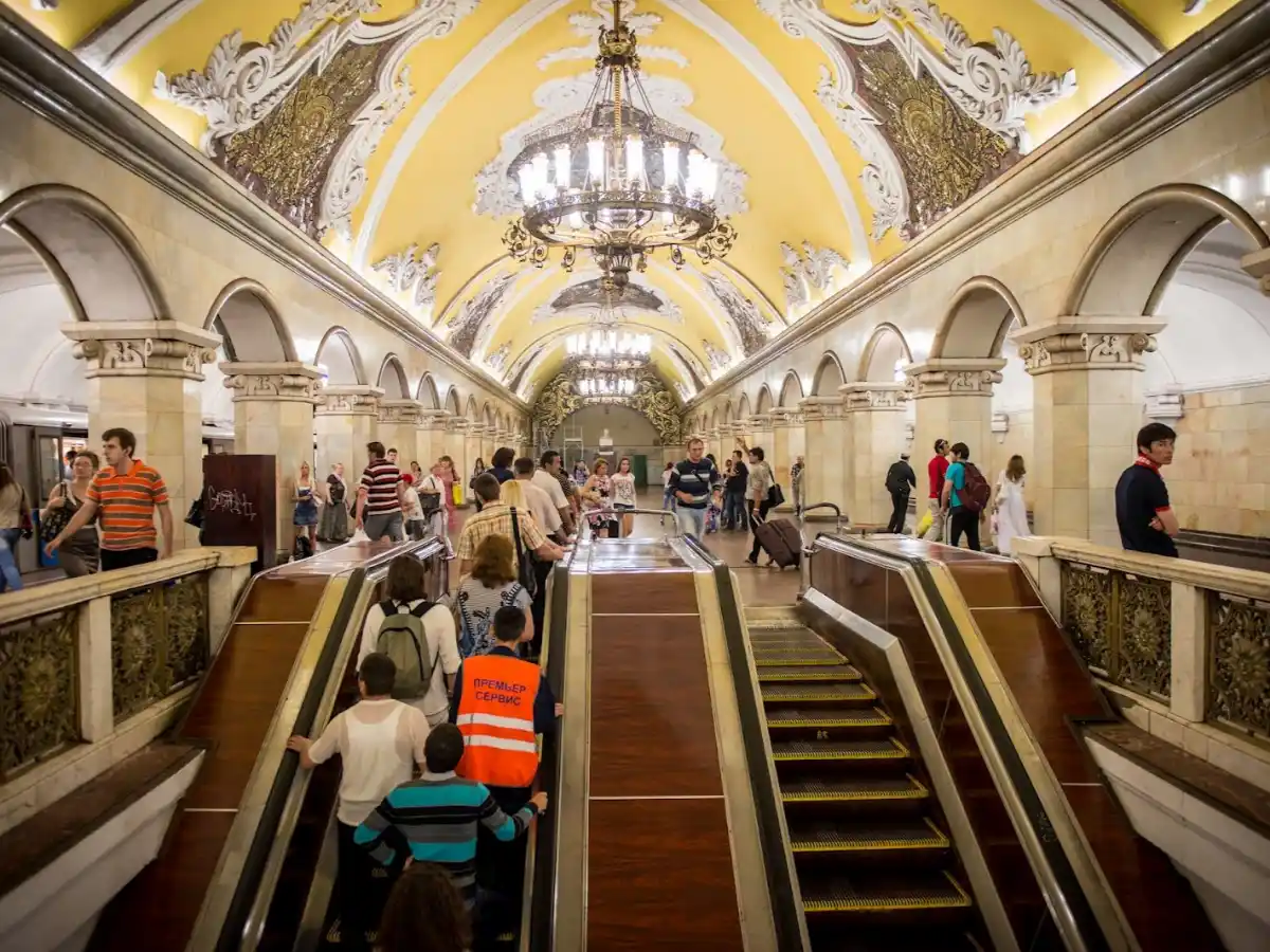 Moscú: campeón del mundo subterráneo   