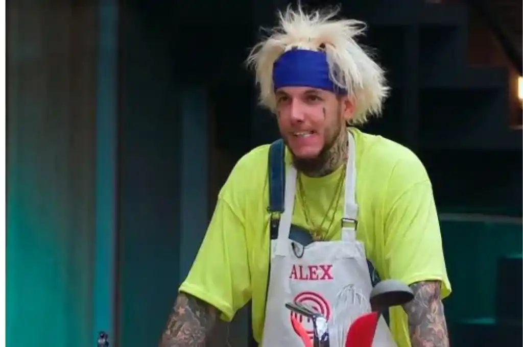 Alex Caniggia sobre el premio de “MasterChef Celebrity”: “Son dos pesos con cincuenta”