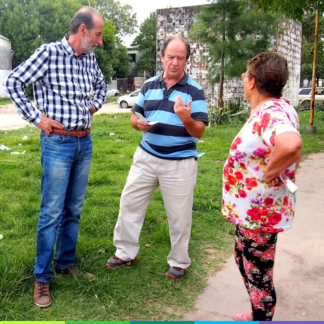 Carrazza recorrió el oeste y criticó la inseguridad y el consumo de drogas