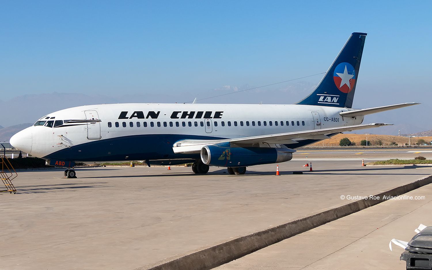 ¿Livery Retro? Un Boeing 737-200 de Mineral Airways incorpora imagen histórica de LAN Chile