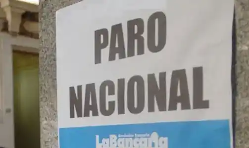 Paro nacional de bancarios