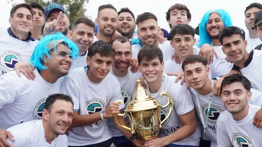 Salto Grande es el Campeón de la “B” y vuelve a la máxima categoría de nuestro fútbol