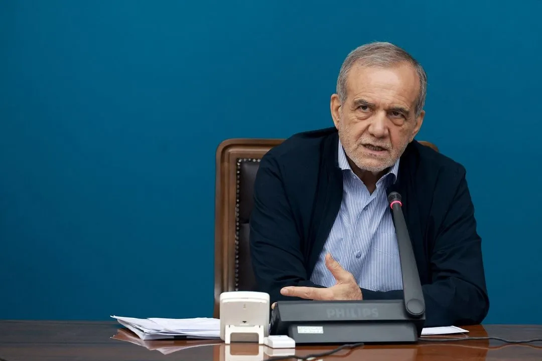 Masud Pezeshkian, mandatario iraní.