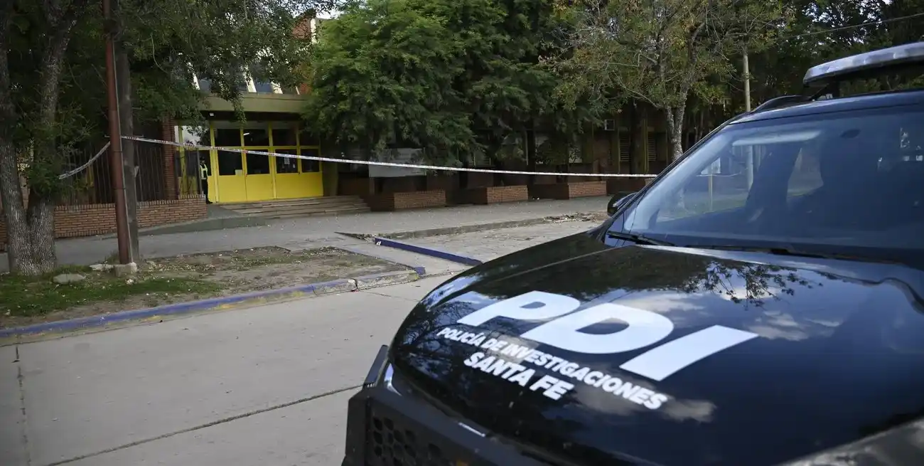 Así lucía la escuela la Escuela Normal de San Cristóbal tras la dolorosa jornada. Crédito: El Litoral