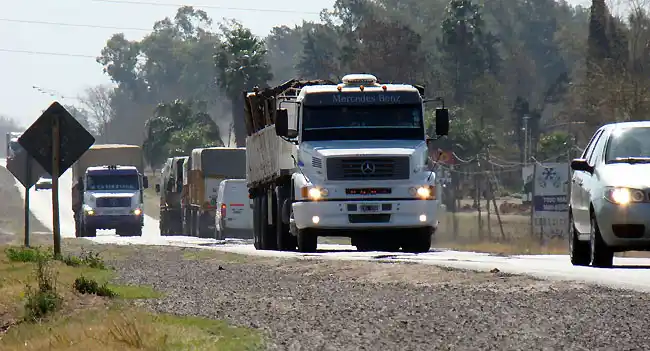 Restringen la circulación de camiones durante la fiesta de Año Nuevo