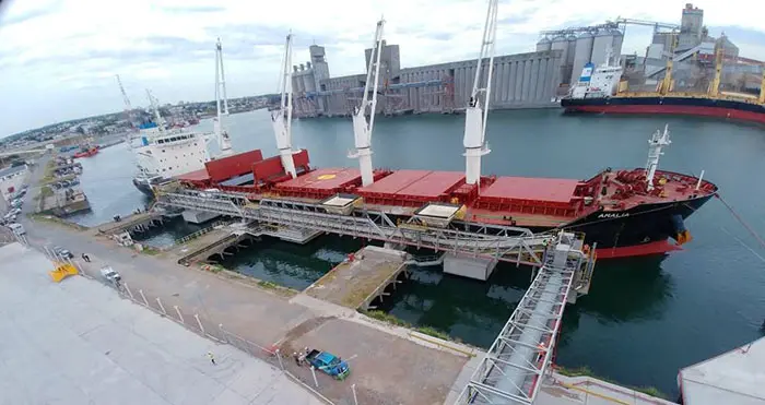 Puerto: el mayor movimiento de marzo equilibró la operatoria