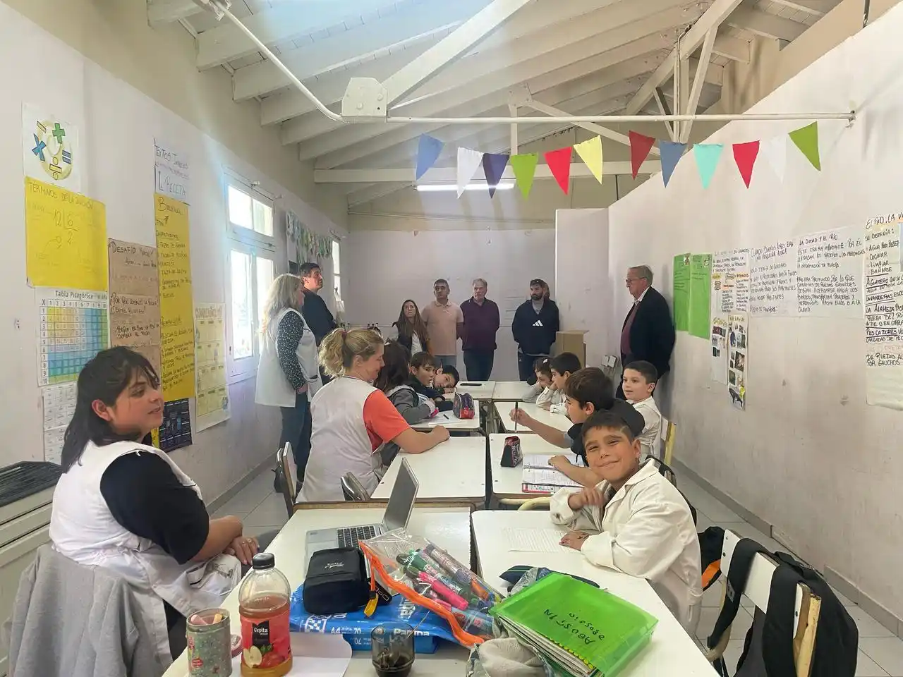 Confirmaron la terminación de las obras de refacción en el edificio de la Escuela Primaria Nº 7