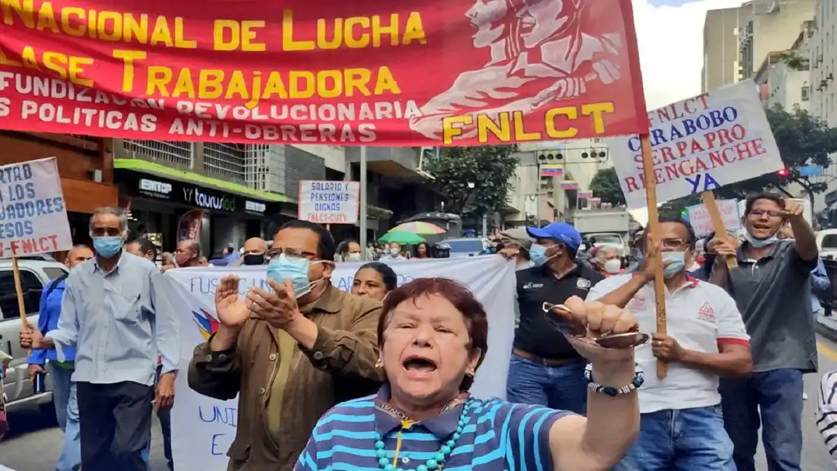 ¿SEBIN ARREMETE CONTRA LA IZQUIERDA? Detienen y agreden a dirigentes del PCV después de marcha