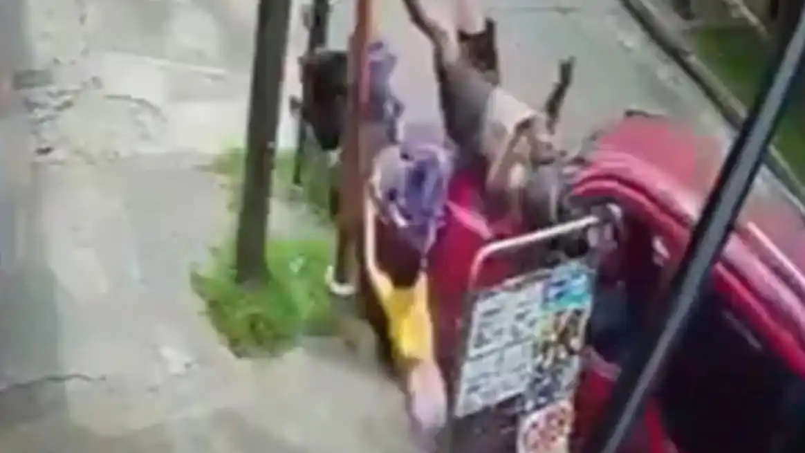 Un padre y sus dos hijas salvaron sus vidas de milagro