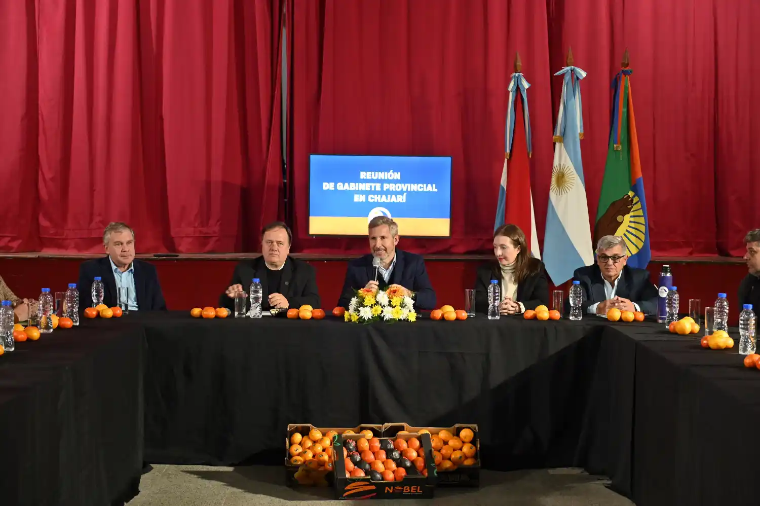 El Gobernador encabezó una nueva reunión de gabinete conjunto