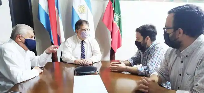 Lauritto se reunió con Francolini y avanzaron en proyecto ambiental