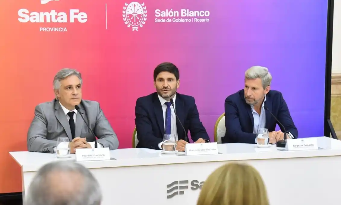 LLaryora, Pullaro y Frigerio piden la baja de las retenciones