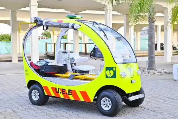 La Municipalidad de Concordia incorporó una  ambulancia y una unidad móvil eléctrica