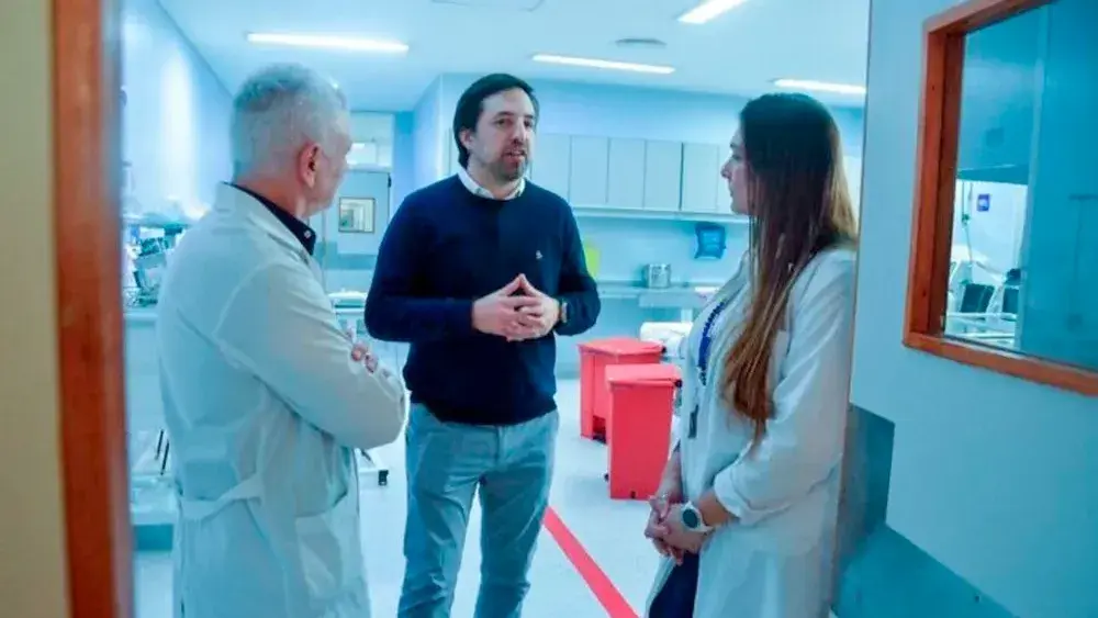 El ministro de Salud, Nicolás Kreplak.