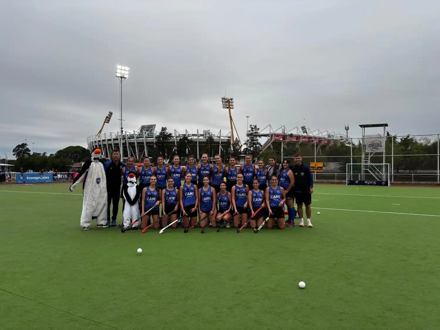 Las “Pingüinas” dejaron todo y más, pero no alcanzó. Foto: Gentileza Esteban Lozano.