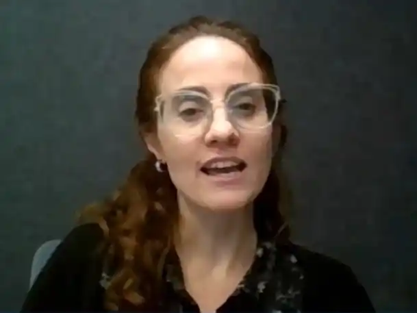 Cecilia Conde, jefa del departamento de Estimaciones Agrícolas.