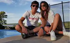 Marcela Tauro cumplió cuatro años con su joven novio.