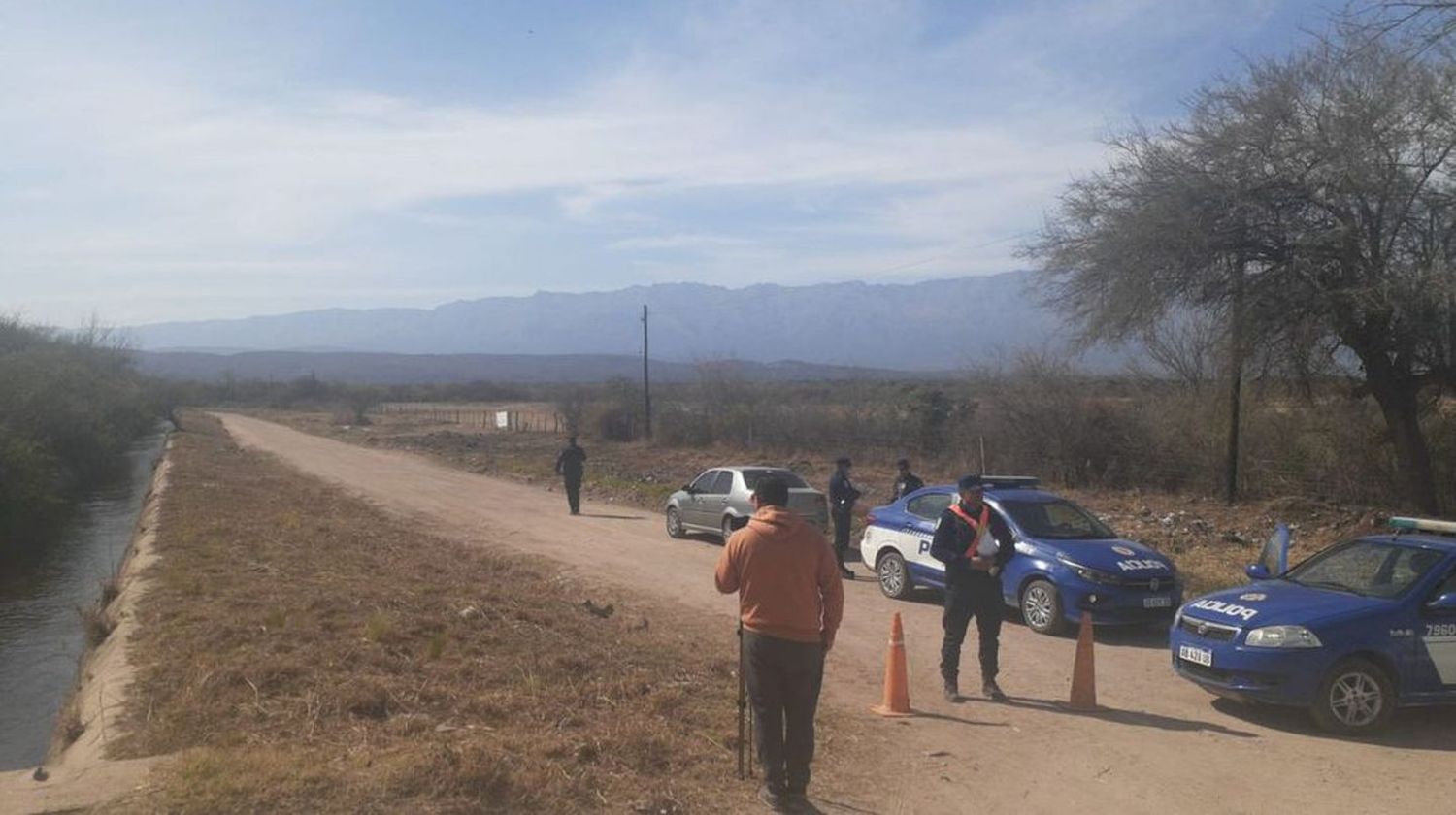 Encontraron el cuerpo de un joven en una laguna vacía de Traslasierra