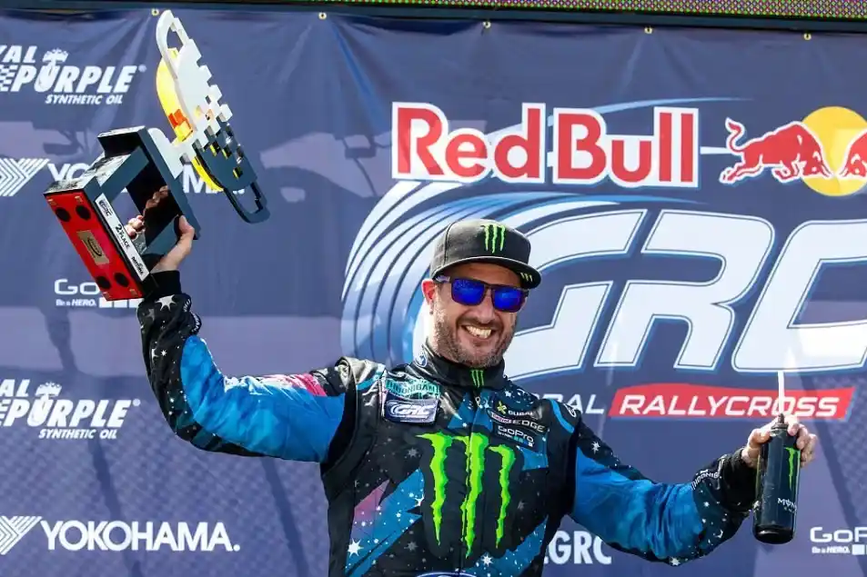 Murió en un accidente de moto el famoso piloto de Rally, Ken Block