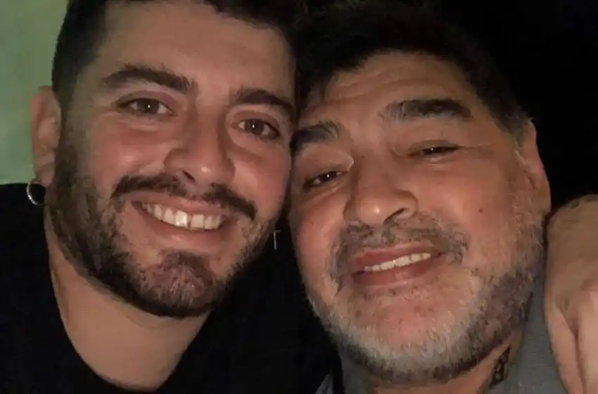 El emotivo mensaje de Diego Junior para despedir a su papá en las redes