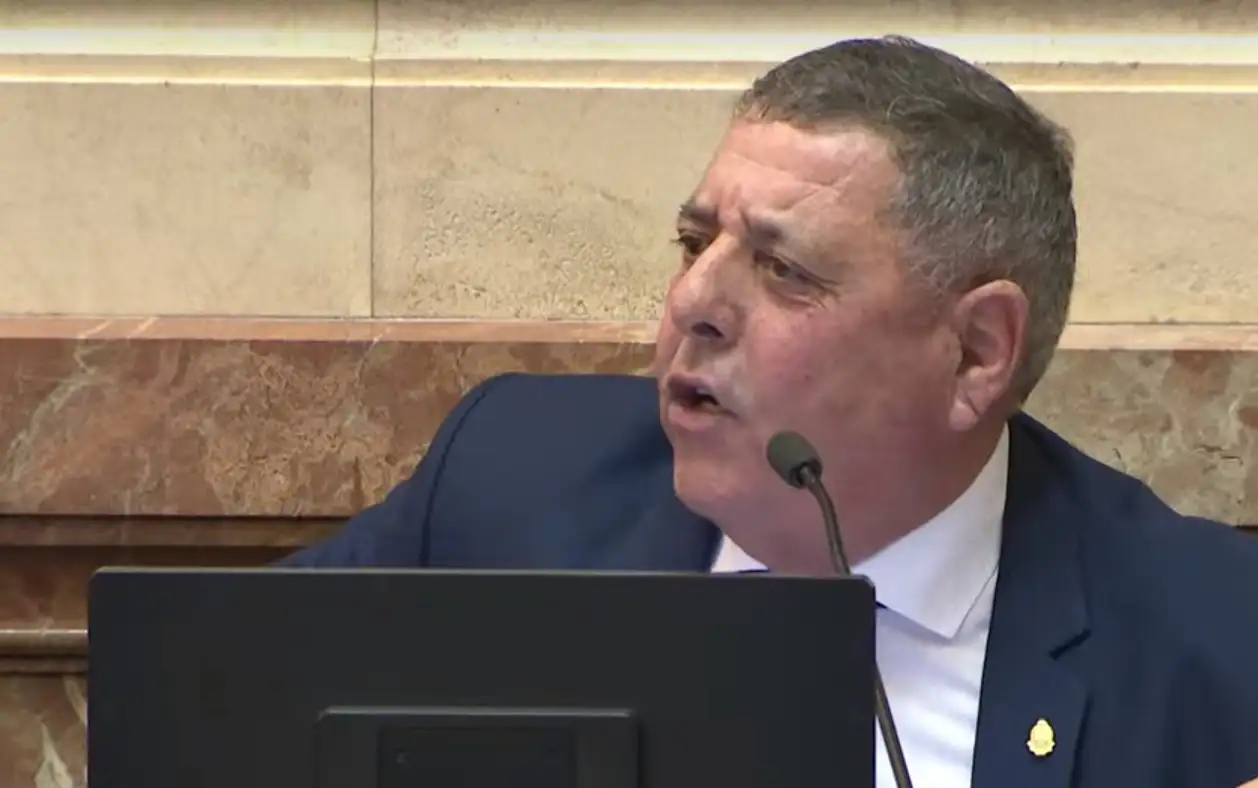 Alfredo De Ángeli adelantó su voto negativo y se enojó con otro senador