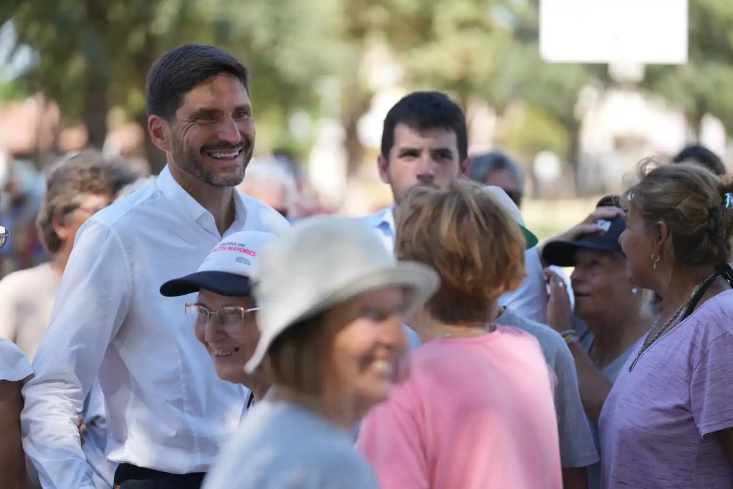 El gobernador recorrió el Departamento General López
