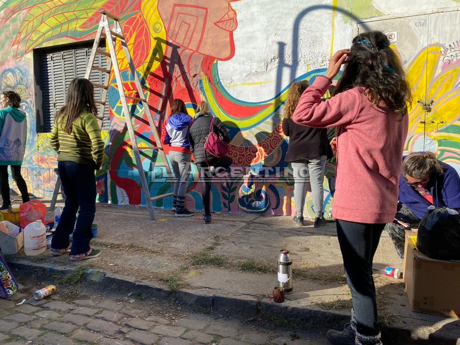 Se realizó el Encuentro de Murales por Mujeres en Gualeguaychú