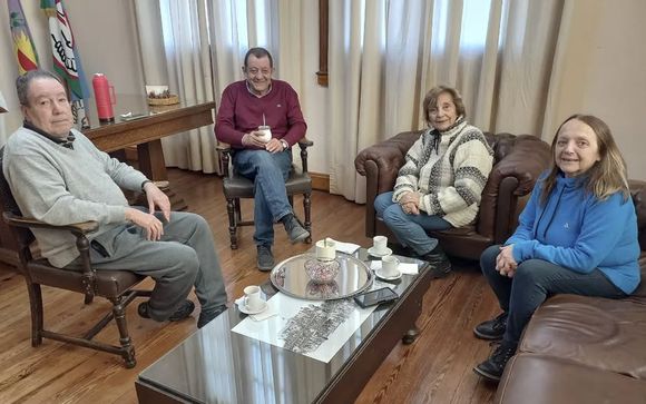 Benito Juárez: Marini se reunió con la Asociación Popular de Cultura y el Rotary Club local