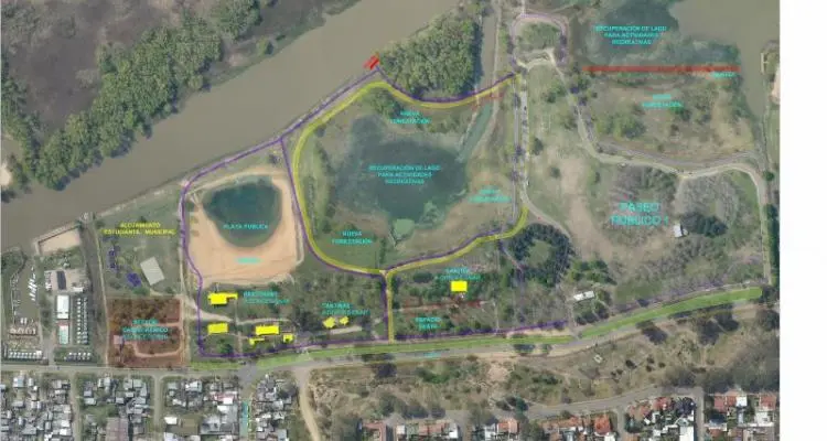 Guacone y Aparicio confirmaron que el Balneario será abierto y público