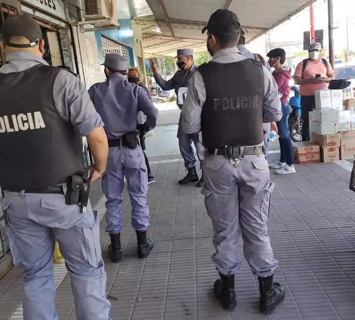 Covid-19 en Clorinda: operativo de concientización en el centro