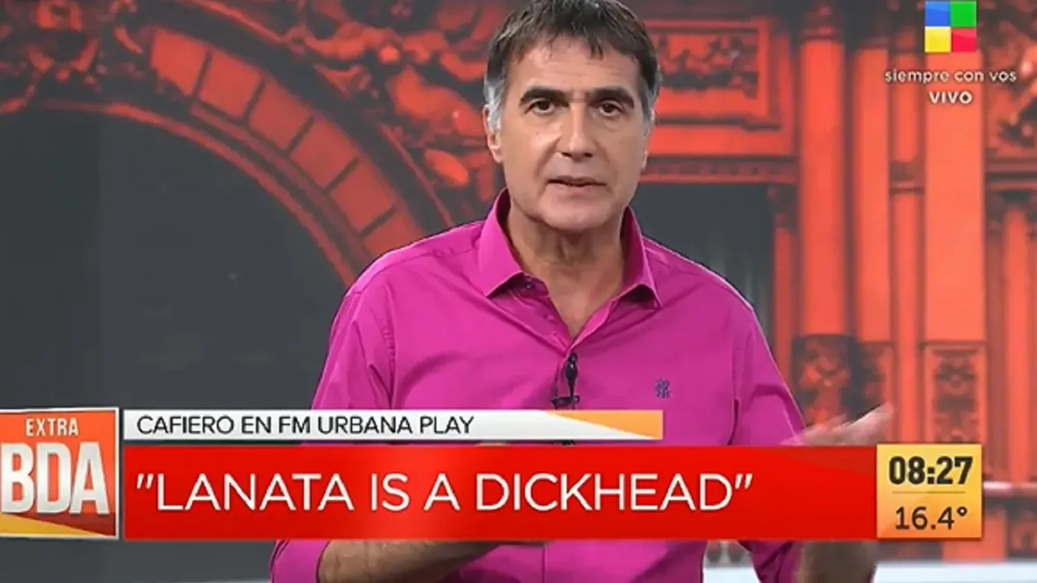 Antonio Laje a Santiago Cafiero: "¿Qué te haces el cancherito insultando?"