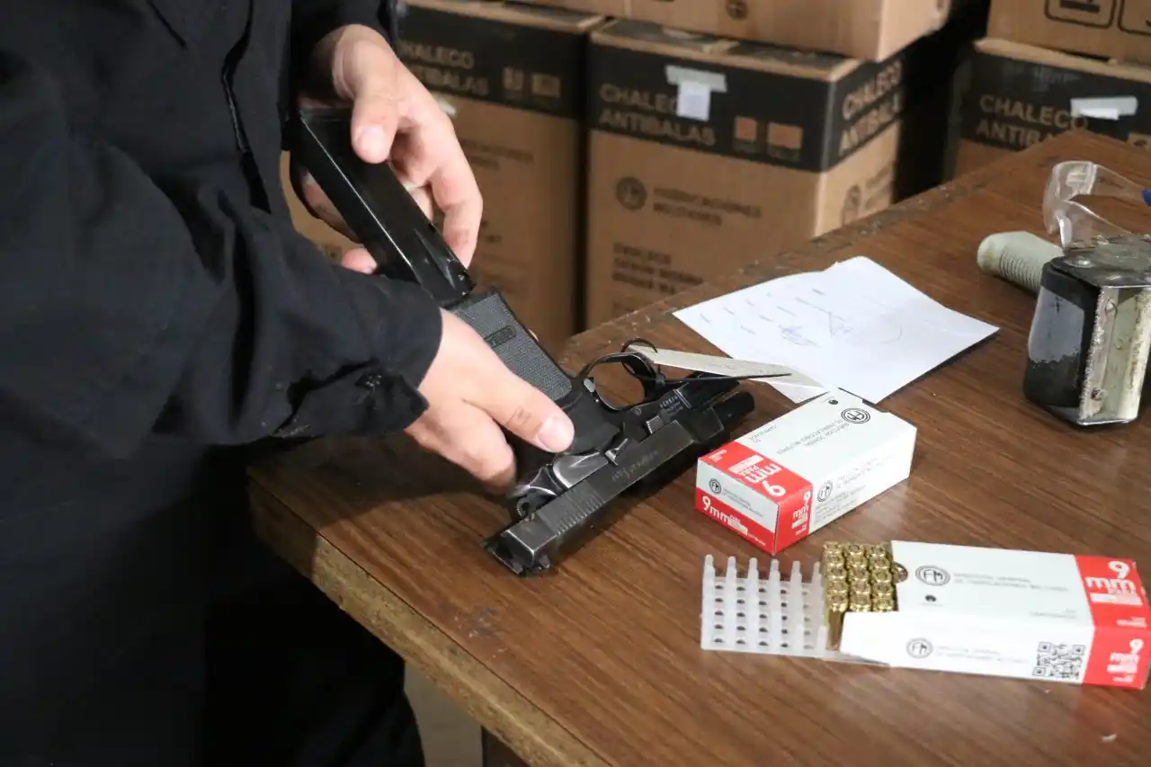 La provincia de Santa Fe continúa con el registro balístico de armas policiales