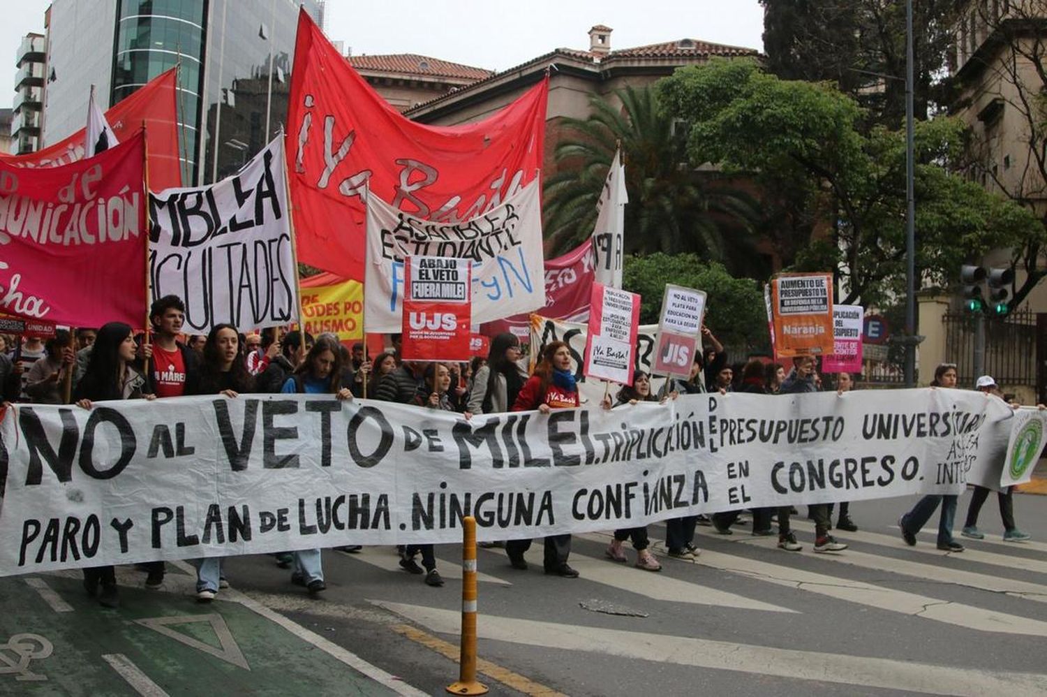 La Universidad Nacional de Córdoba se sumó al paro universitario de este jueves.