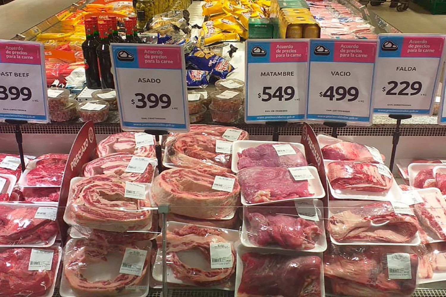 Según la Provincia, hay "buen stock, calidad y precios" en los cortes de carne