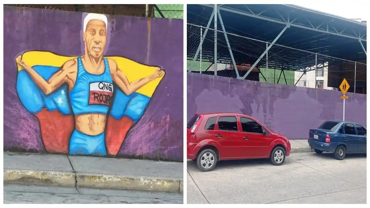 ¡SEGUIREMOS SALTANDO! Lo que dijo Yulimar Rojas, luego de que borraron el mural en Mérida