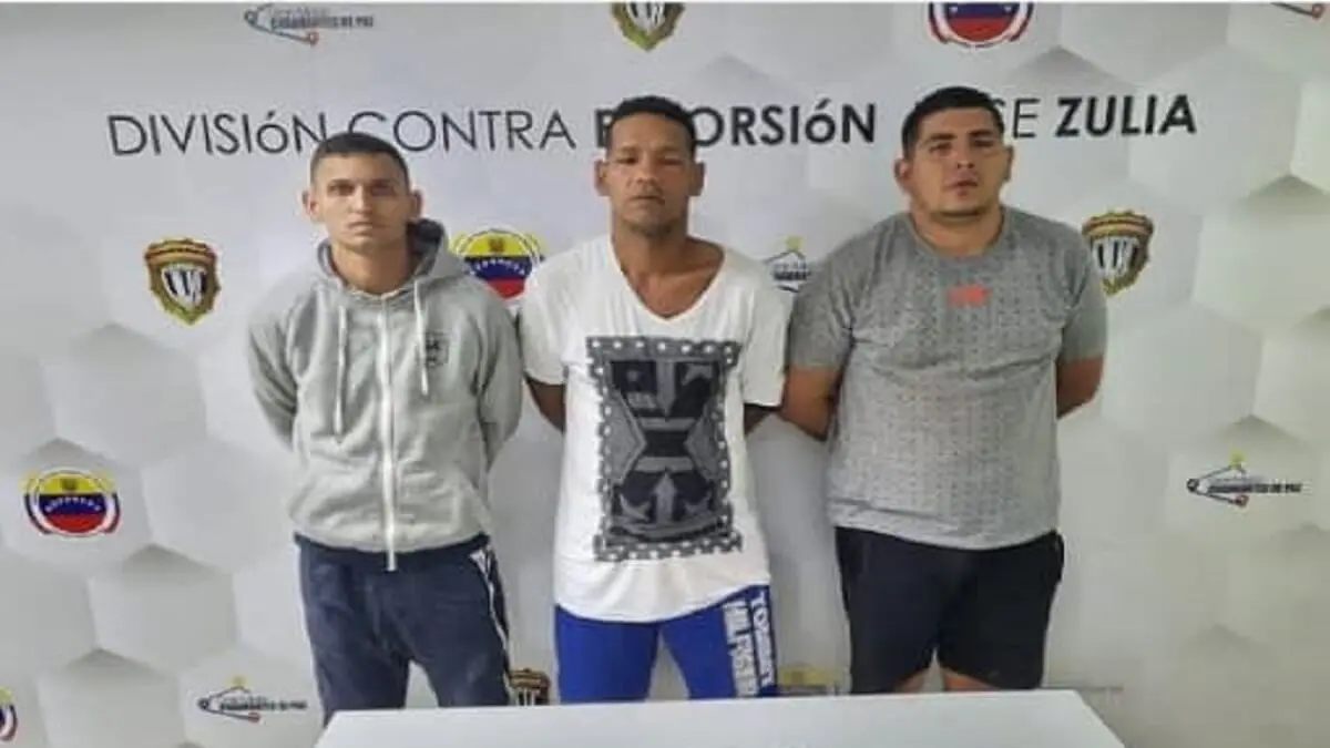 ¡AL BOTE! Capturan a 3 lanzagranadas que azotaban a comerciantes zulianos