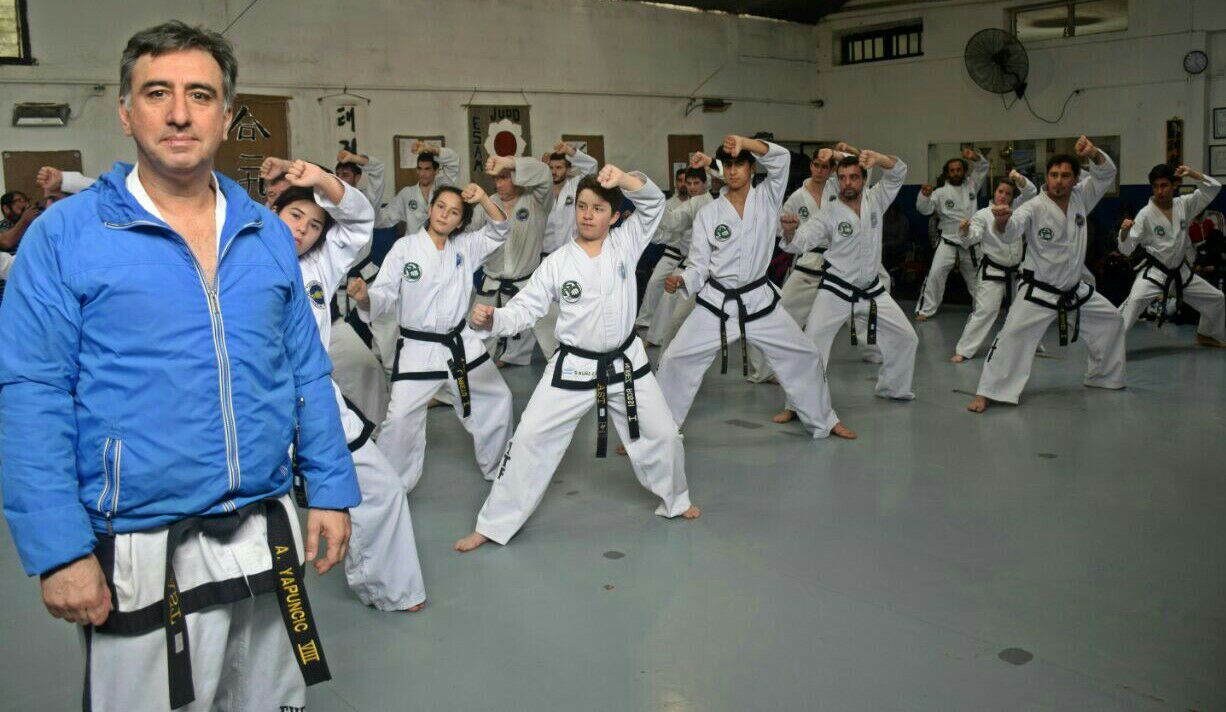 Yapuncic brindó un entrenamiento de combate